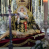 Final de los cultos al Cristo Yacente de la Misericordia de Alcalá del Río.