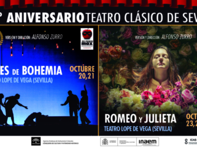 El Teatro Lope de Vega del ICAS celebra el 15 aniversario de la Compañía de Teatro Clásico de Sevilla