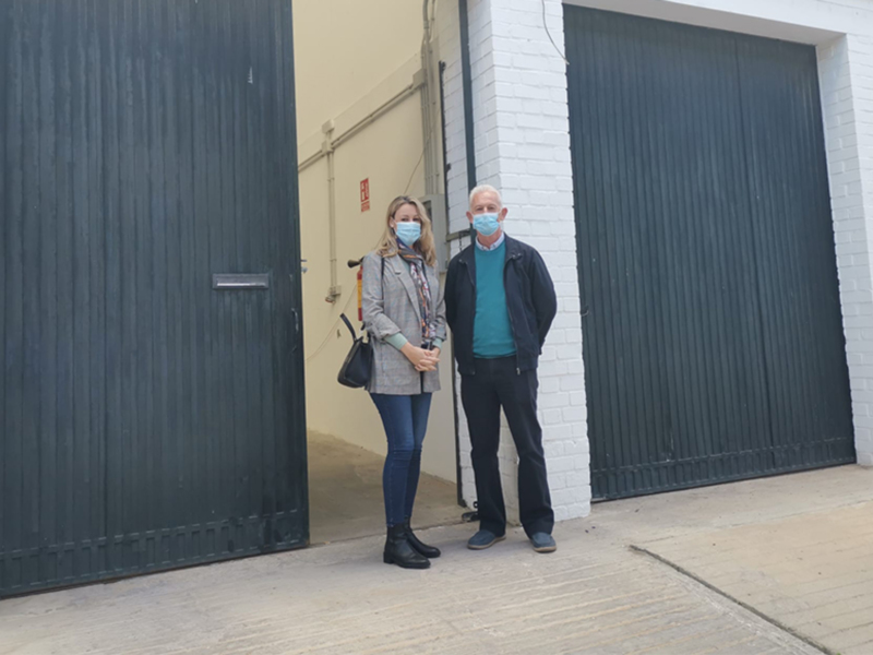 Fomento Económico retoma el proyecto del vivero de empresas con el objetivo de finalizar las naves y ponerlas a disposición de jóvenes emprendedores 