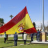 Imágenes de Izado Solemne de Bandera en el ACAR Tablada en reconocimiento al BBVA