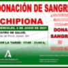 Llamamiento para un nueva donación colectiva de sangre este  miércoles 2 de junio en Chipiona 