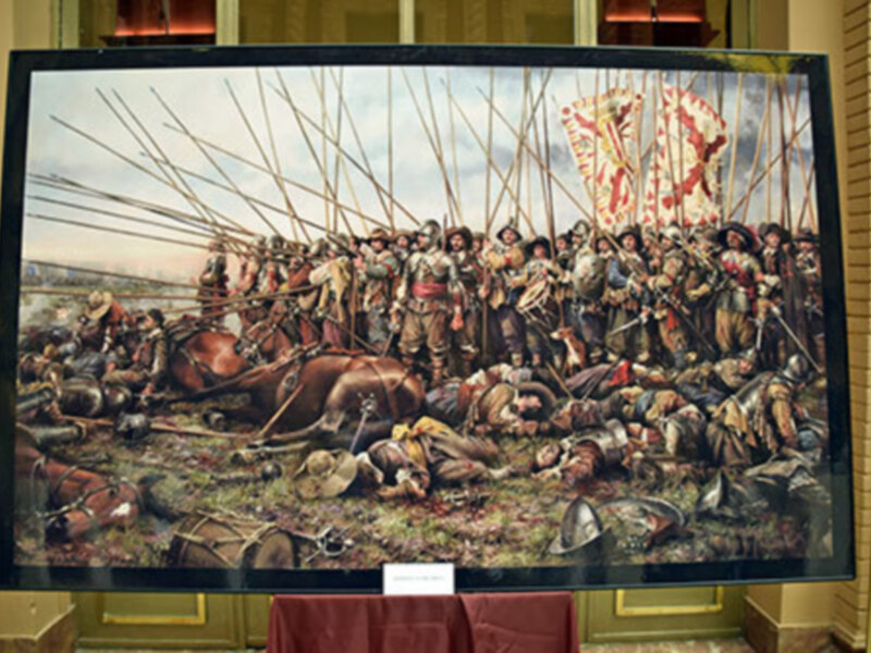 Augusto Ferrer-Dalmau Nieto, es un pintor catalán español de pintura de Historia y de batalla