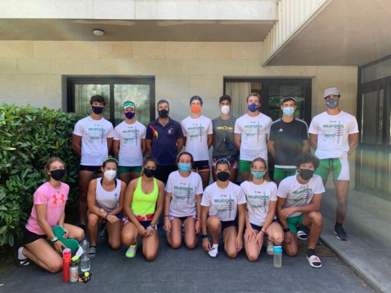 La selección española de remo, de concentración con 26 representantes andaluces 