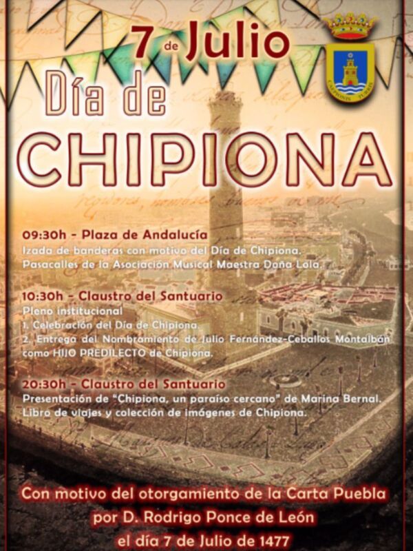 El alcalde de Chipiona presenta los actos del Día de Chipiona