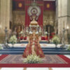 La Virgen de los Reyes preside el Presbiterio del Altar de Jubileo para su Veneración en la Seo sevillana