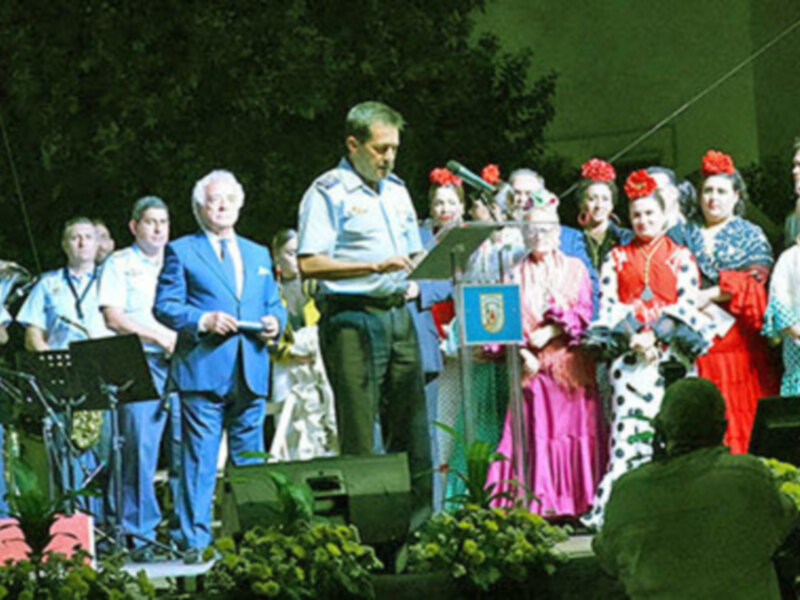 La Unidad de Música del Acuartelamiento  Aéreo de Tablada en la V Bienal Noches de Tablada