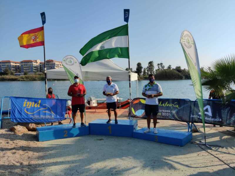 Los Campeonatos de Andalucía de yolas y velocidad, para Real Círculo de Labradores y Club Tiempo Libre El Ejido 