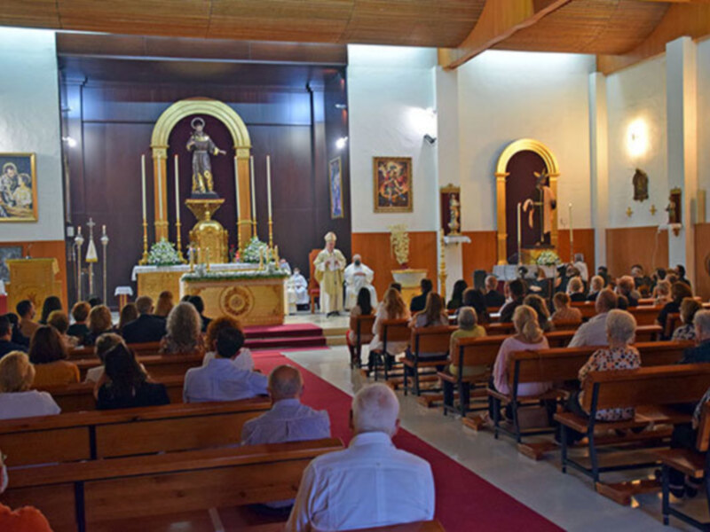 Queda confirmada en la fe la Visita Pastoral de Mons. Saiz en la Parroquia sevillana de San francisco de Asís