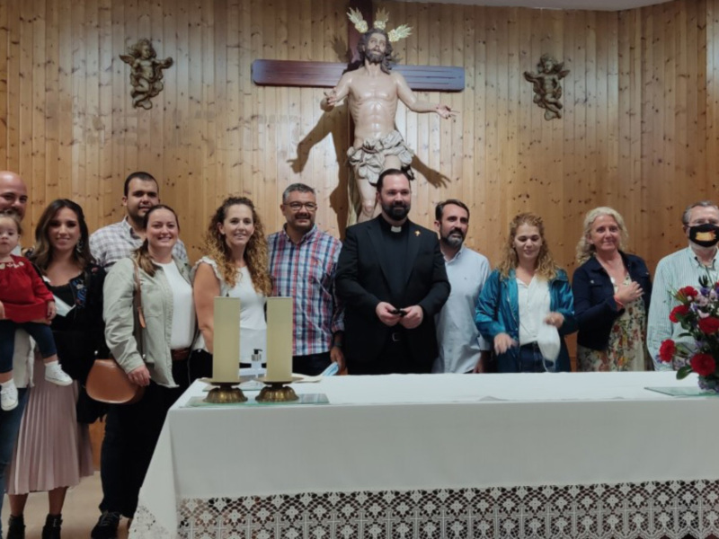 El sacerdote chipionero Antonio Pablo Jiménez Gil toma posesión como párroco de la iglesia de San José en Barbate