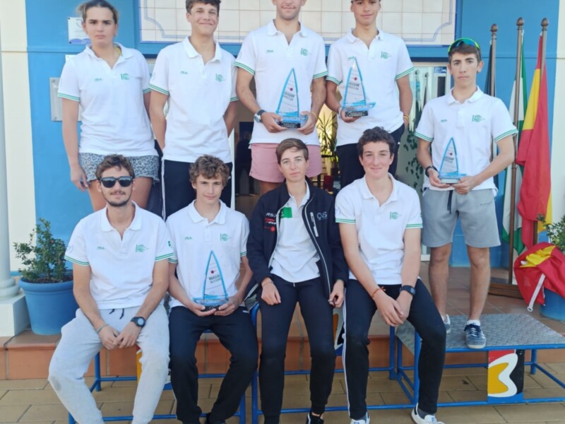 Triple podio en la Copa de Andalucía de la clase ILCA
