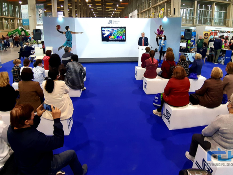 El proyecto ‘Chipiona Ciudad del Deporte’ fue presentado el pasado sábado en la Feria del Deporte y la Vida Sana