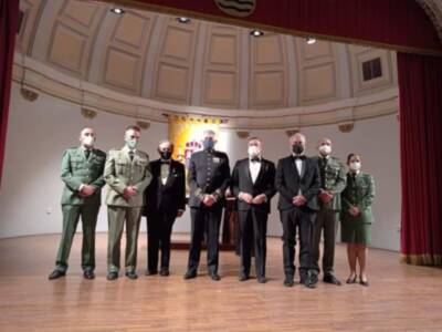 El ingreso en dicha institución como académico  de número, del teniente general jefe de las Fuerzas Terrestre, José Rodríguez García
