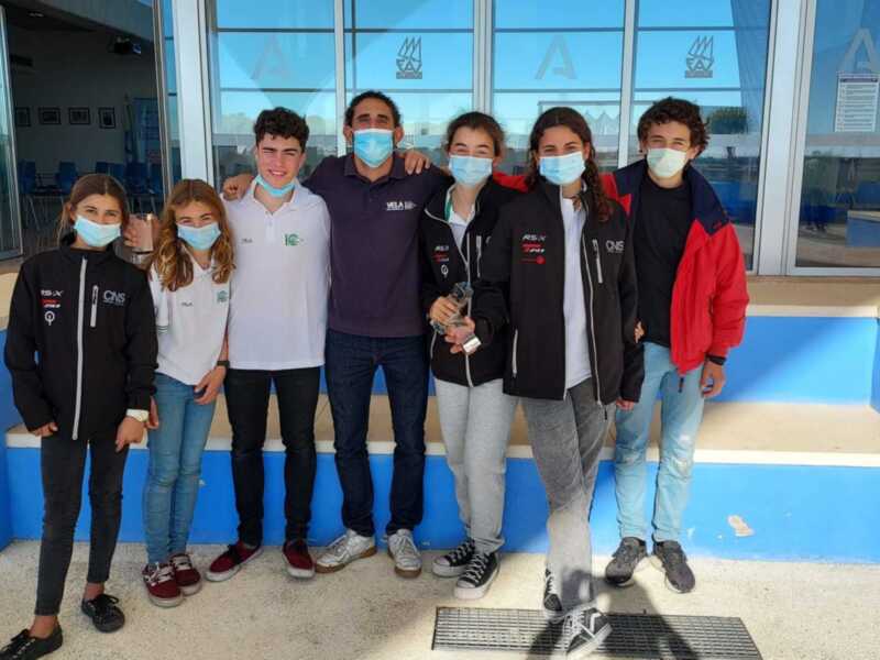 Lluvia de podios para el Náutico Sevilla en la XVIII Regata de Año Nuevo Bahía de Cádiz