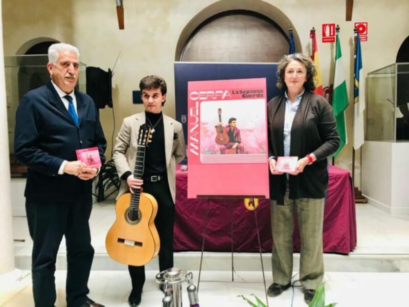 Manuel Cerpa anuncia hoy ante los medios de comunicación que presentará su disco la ‘La séptima cuerda’ el 19 de marzo en Chipiona