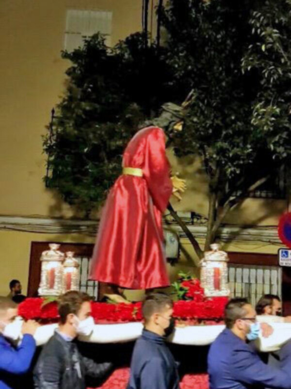 Ntro. Padre Jesús de las Lágrimas en Vía-Crucis.