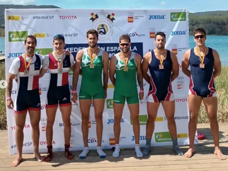24 medallas para el remo andaluz en el Open de primavera