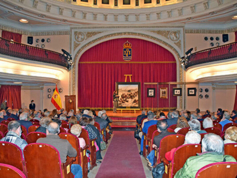 En el Salón de Acto  de la  Cátedra General Castaños de la Capitanía General de Sevilla, se celebró el acto de presentación de las XV JORNADAS Naciona