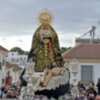Los Titulares de la Soledad Ilipense regresan a la Parroquia de Ntra. Sra. de la Asunción en traslado público