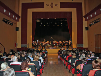 David Colado Coronas director de orquesta en el concierto de la sinfónica de Sevilla.