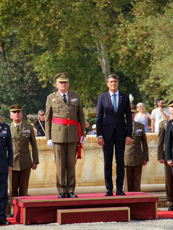 El jefe de la Fuerza Terrestre el General José Rodríguez García, se despide tras un mandato que no dio tregua