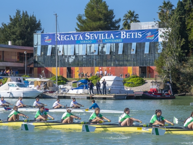 Calendario 2023 del remo andaluz, con récord de pruebas entre Sevilla, Cádiz, Málaga y Almería