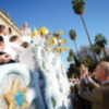 Antonio Muñoz, durante la Cabalgata de Reyes Magos del Ateneo de Sevilla.