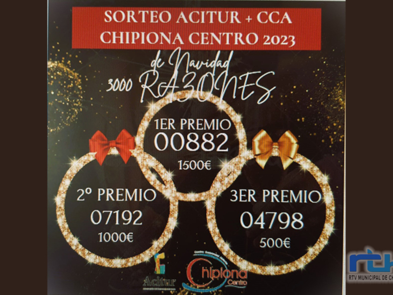 ACITUR sigue esperando aún que aparezcan los agraciados de los dos primeros premios de su sorteo de Navidad 