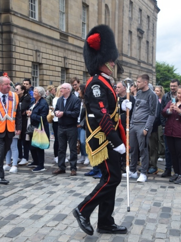 Desfile de Bandas de Música Profesional, en el Congreso de melodía de Edimburgo