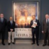 NP Y FOTO: Antonio Pulido, presidente de la Fundación Cajasol, inaugura la exposición “Daniel Franca + Semana Santa”