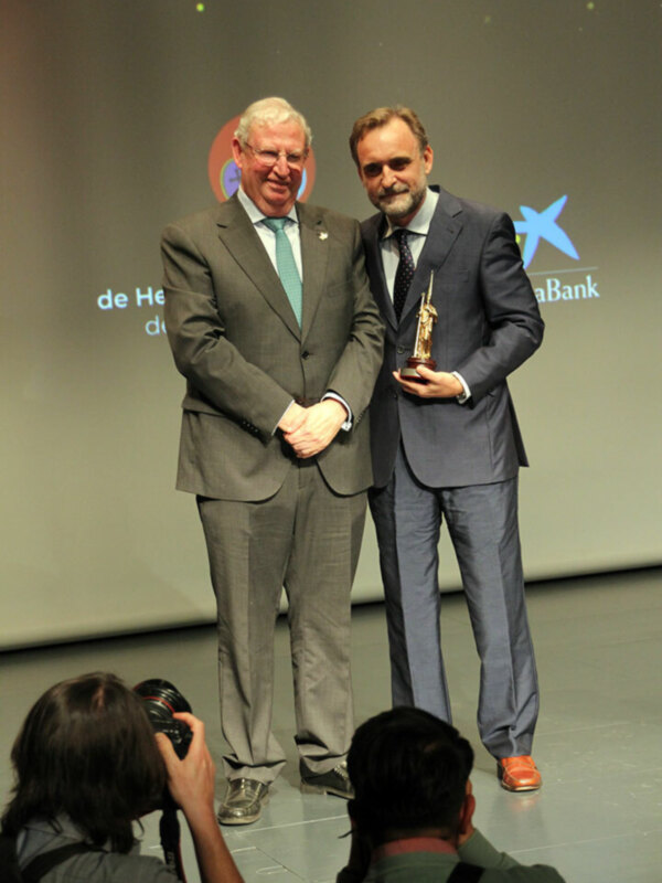 El Consejo de Hermandades de Sevilla entregó sus Nazarenos en la Gala de los Premios de Periodismo, Fotografía e Investigación.