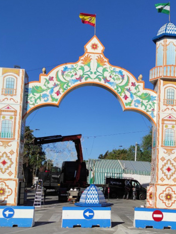 El miércoles se pone en marcha la II Feria  del Moscatel y de abril, los días del 12 al 16.