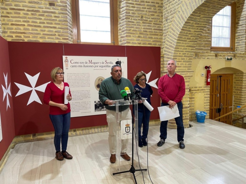 PRESENTACIÓN de LAS ACTIVIDADES DE 'LA FIESTA DEL LIBRO Y JUAN RAMÓN JIMÉNEZ', 21-30 DE ABRIL EN LORA DEL RÍO