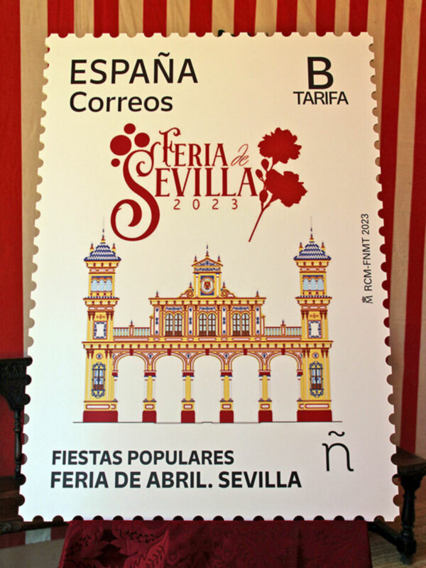 Correo emite un sello dedicado a la Feria de Abril 2023