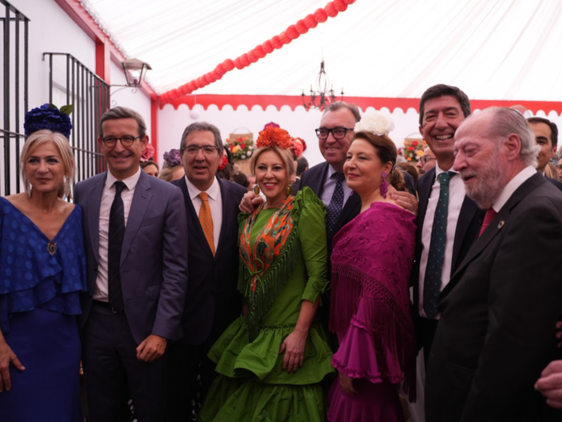 La Fundación Cajasol celebra la Feria de Abril 2023 con su tradicional recepción institucional