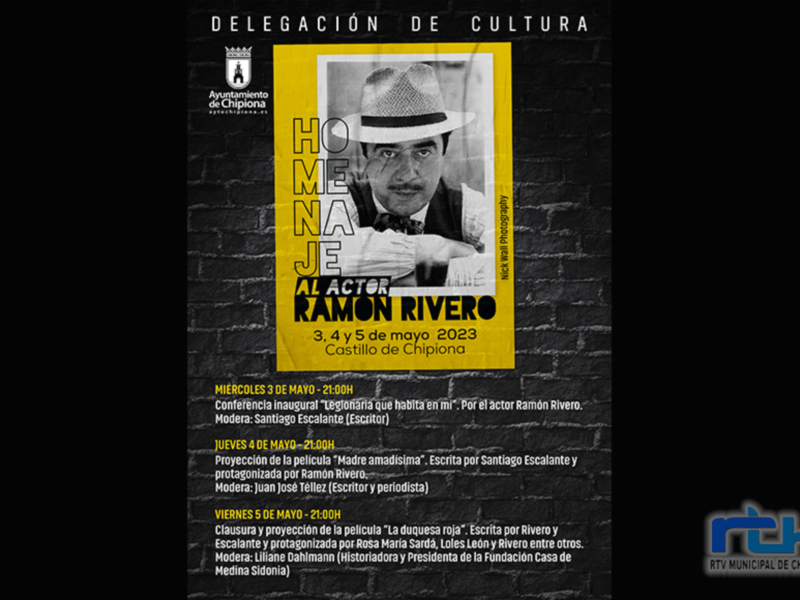 Chipiona homenajea esta semana al actor Ramón Rivero