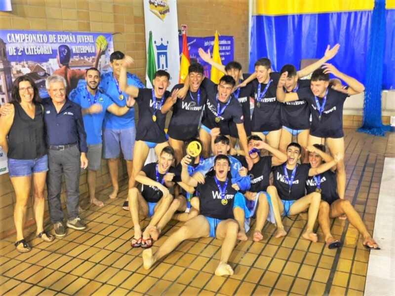 El Club Waterpolo Dos Hermanas PQS, con la élite nacional juvenil