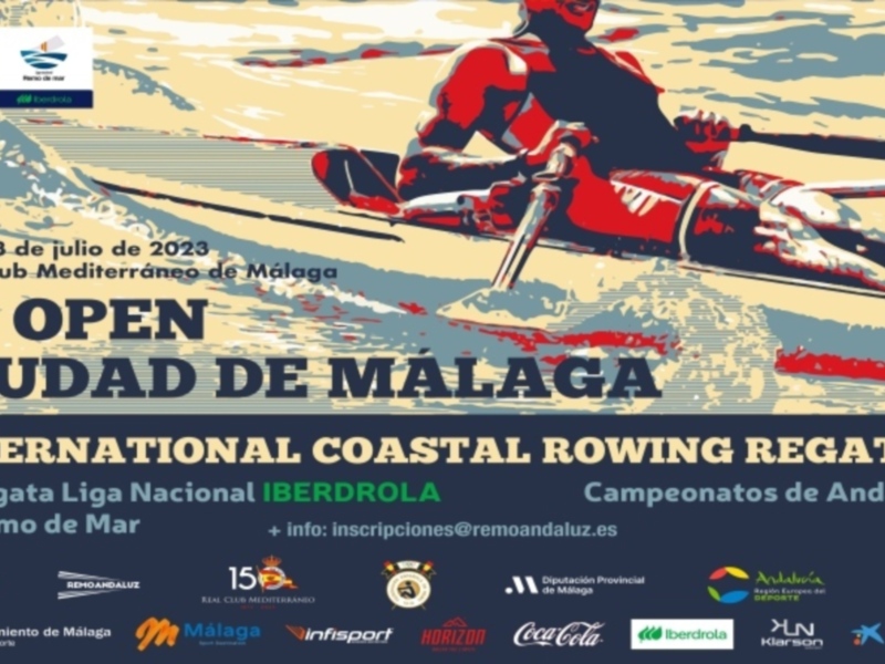 Open Ciudad de Málaga y Andaluz de remo de mar