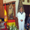 Monseñor José Ángel Saiz Meneses ha presidido una eucaristía en la capilla de los Marineros, con motivo de la onomástica de la virgen del Carmen.