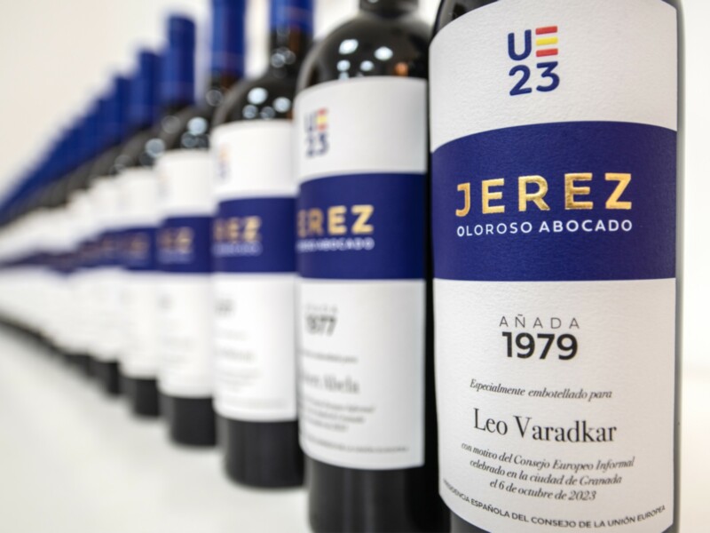 El vino de Jerez ha sido el regalo escogido por la presidencia del Gobierno de España a los líderes europeos