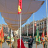 El ejército español celebró el día de la fiesta nacional en Sevilla el martes 10 de octubre.