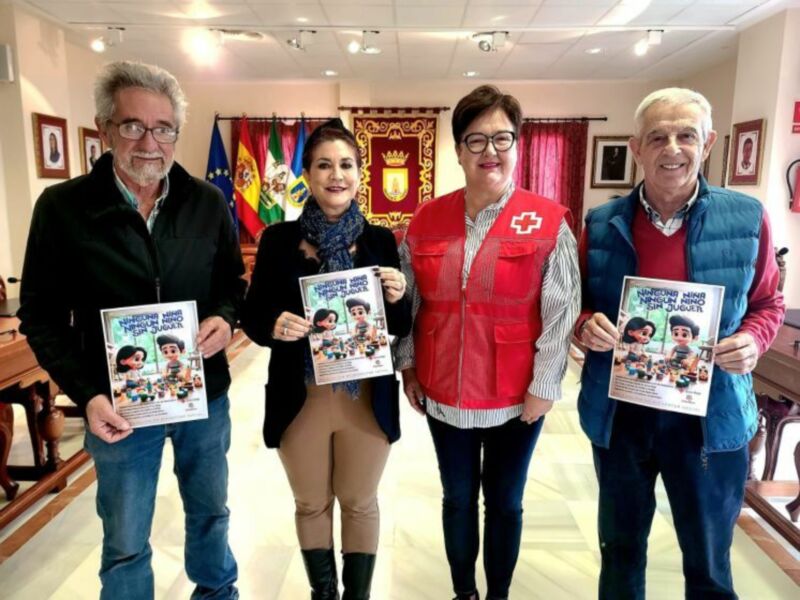 El lunes arranca la campaña ‘Ninguna niña ningún niño sin juguetes’ de Chipiona