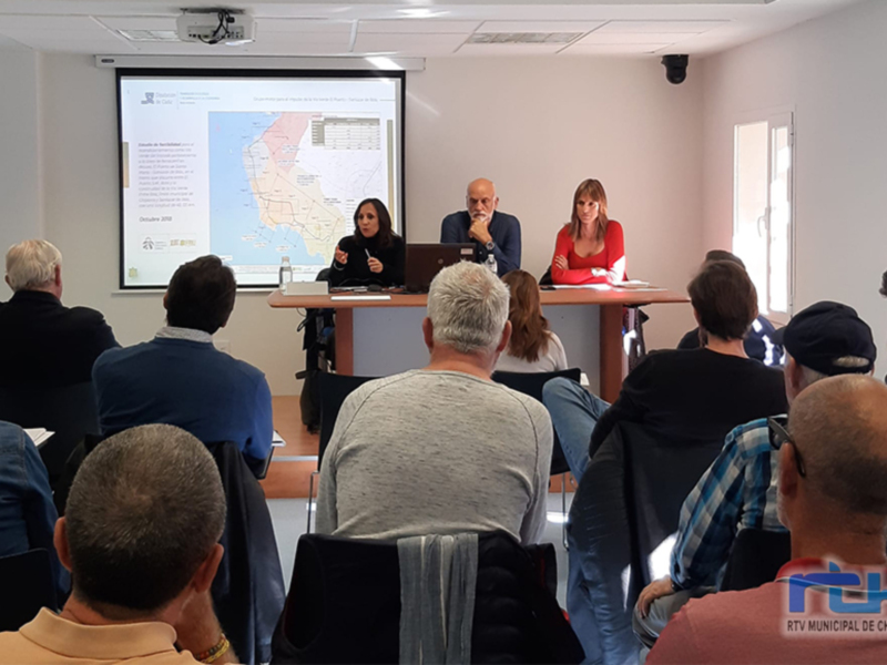La Diputación convoca a las partes para impulsar el proyecto de la Vía Verde entre El Puerto y la Costa Noroeste 