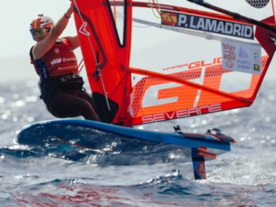 Top ten para Pilar Lamadrid en los iQFoil Games de Lanzarote