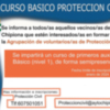 Abiertas las inscripciones para un curso básico de Protección Civil  homologado y gratuito 