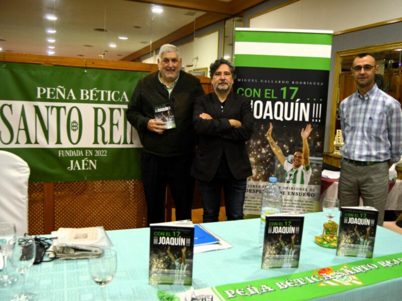 La presentación del libro Con el 17…Joaquín en Hora Jaen.com