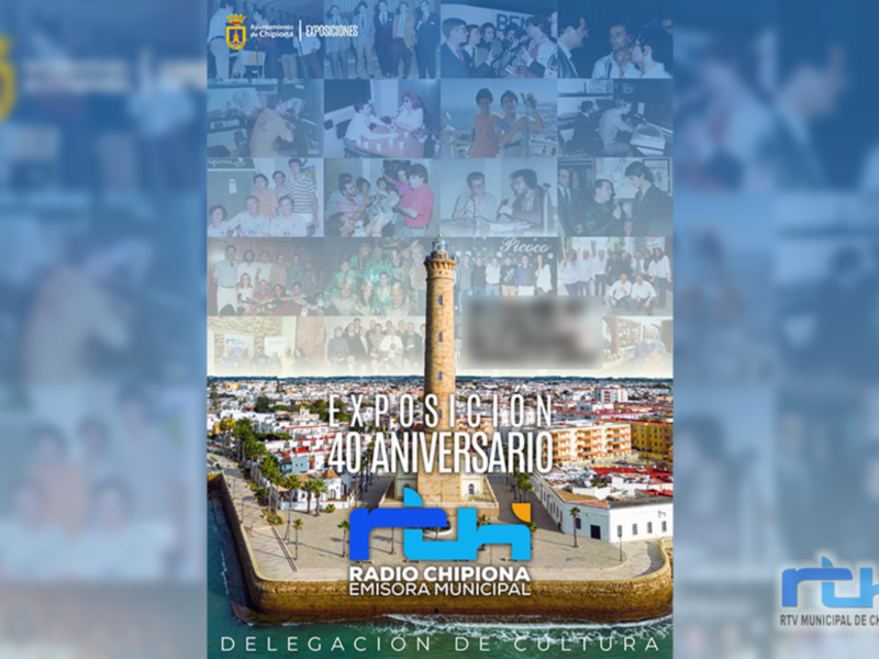 Ampliada hasta el 15 de febrero la exposición del 40 aniversario de Radio Chipiona que se ofrece en el Castillo