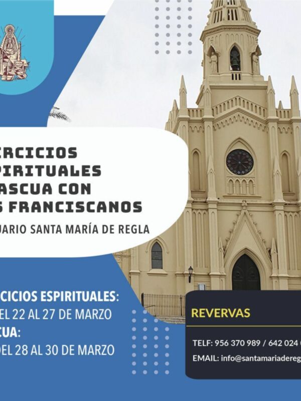 Convocan ejercicios espirituales y vivir la Pascua con los franciscanos en el Santuario de Regla
