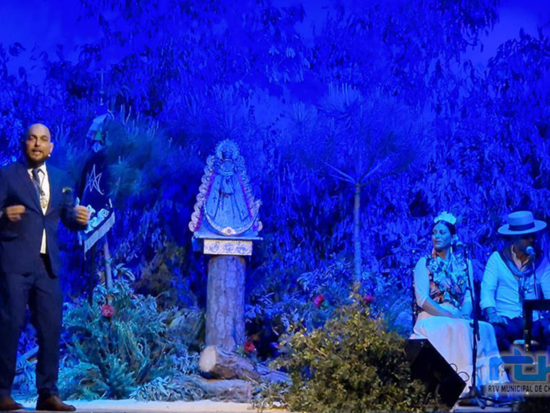Sentimiento, poesía y vivencias en el pregón del Rocío de Chipiona realizado por Manuel Rafoso Valderrama