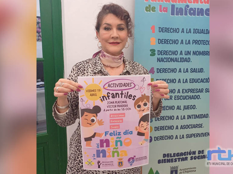 El viernes se celebrará en Chipiona el Día Internacional del Niño y la Niña con actividades por la tarde junto a la Plaza de Abastos