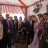 Éxito y lleno absoluto en la Recepción Institucional de la Fundación Cajasol en la Feria de Sevilla